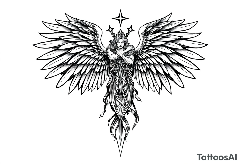 Holy Archangel, Biblical, Christian, Archangel Michael tattoo idea Holy Archangel, Biblical, Christian, Archangel Michael tattoo idea
