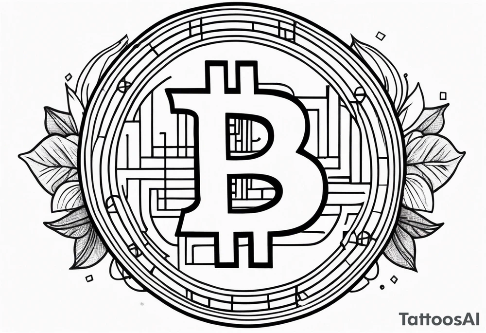 Bitcoin baby tattoo idea