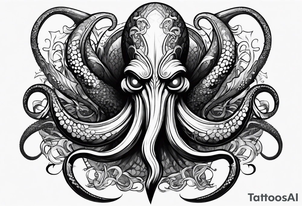 Chthulu tattoo idea