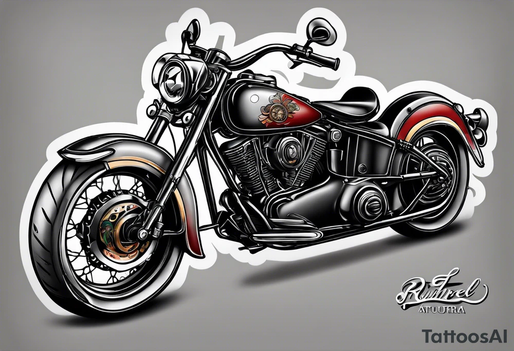 Pinned garage tattoo idea