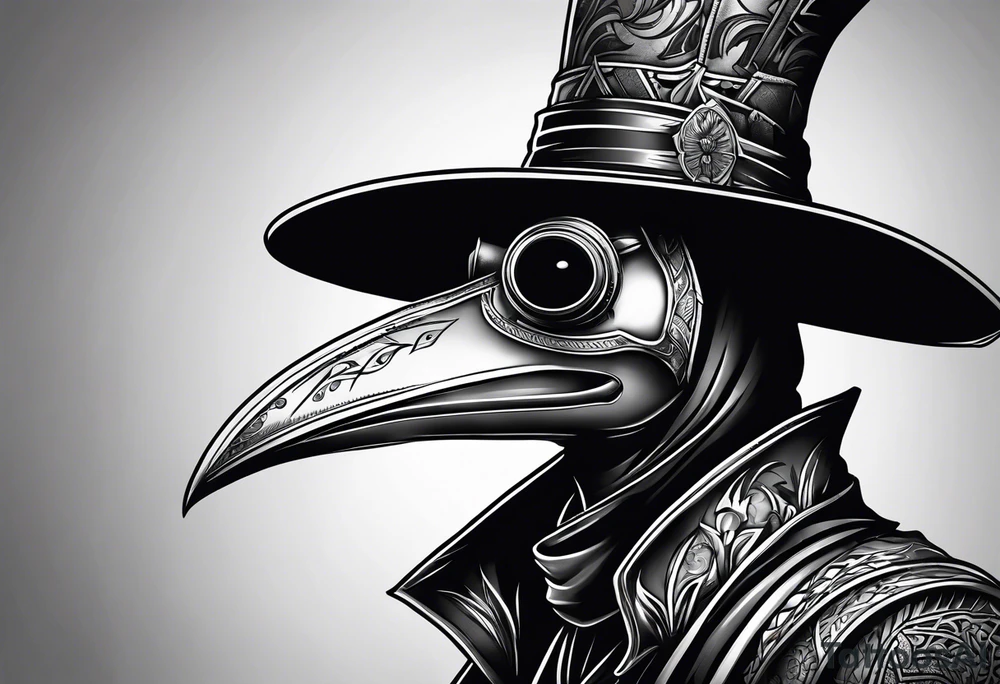 Plague doctor tattoo idea