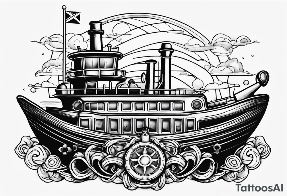 Scottish, Yorkshire, submarine, sailor, biker tattoo idea