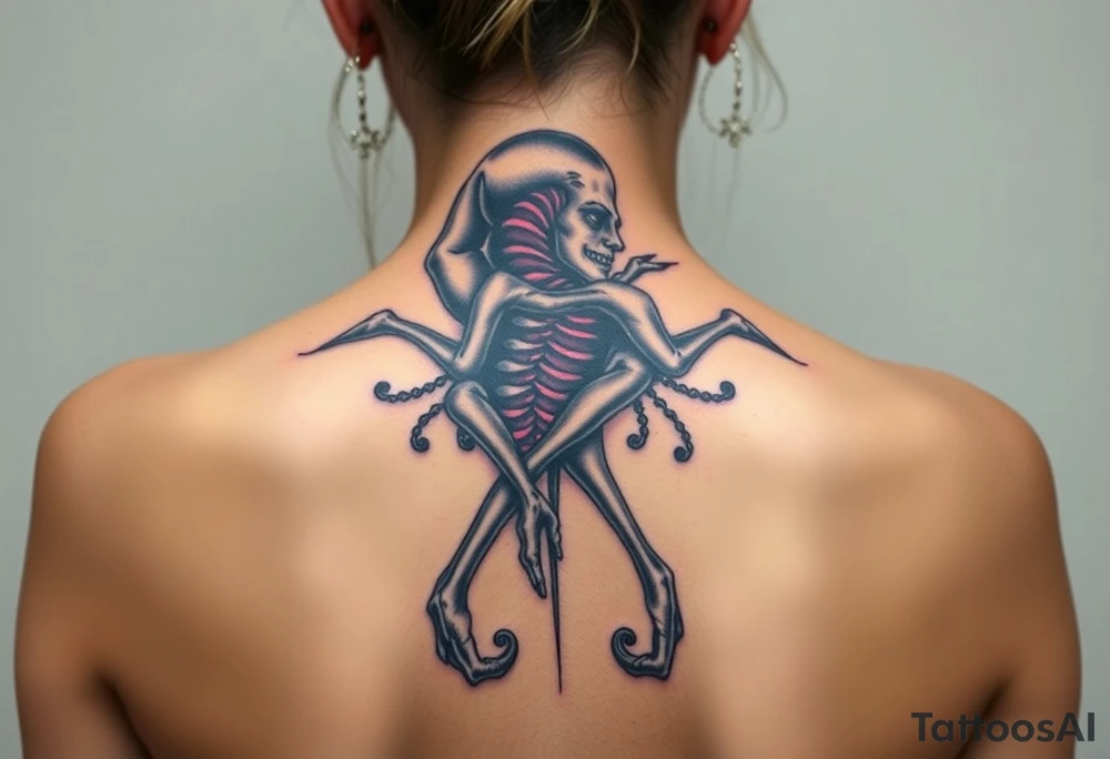 Contortionist tattoo idea
