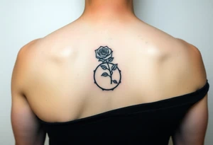 Snare drum with rose tattoo idea