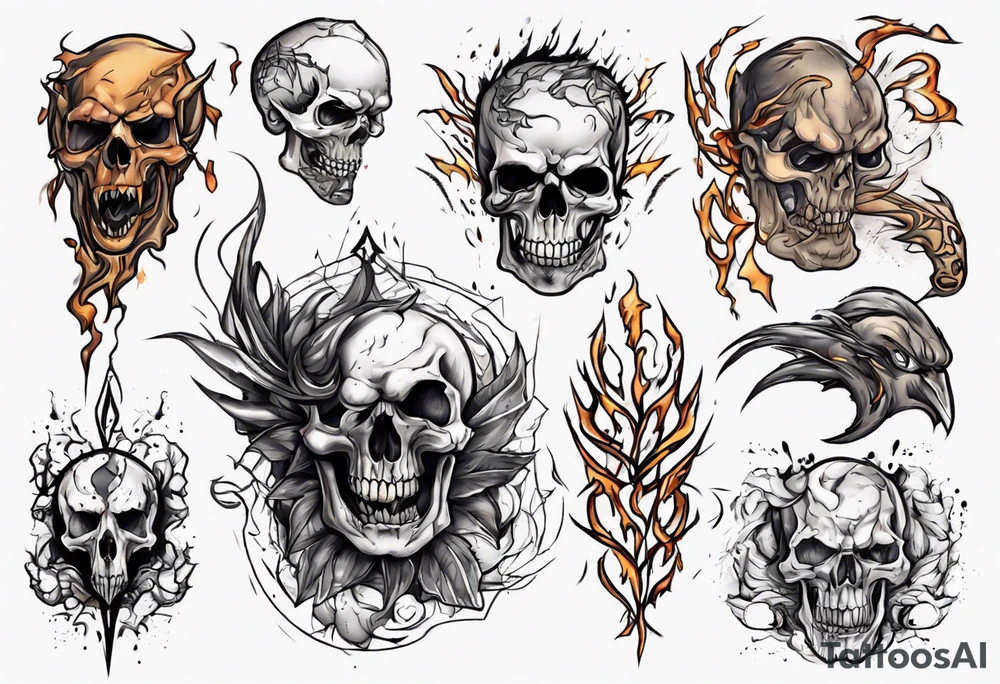 a scar is born tattoo idea