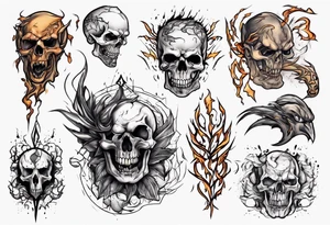 a scar is born tattoo idea