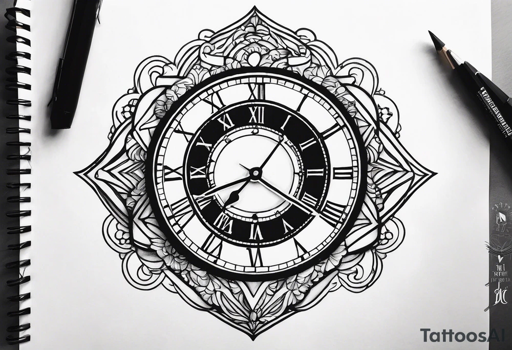 When the time is right I the lord will make it happen tattoo idea