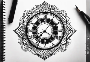 When the time is right I the lord will make it happen tattoo idea