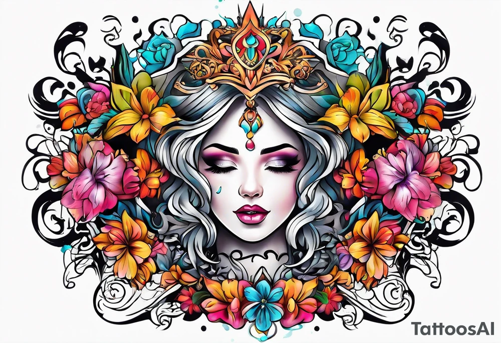 Molly and ecstasy tattoo idea