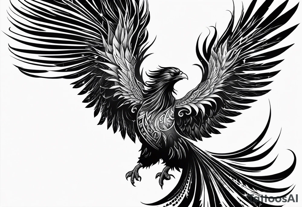 masculine phoenix with the words rise up in spite of the ach tattoo idea masculine phoenix with the words rise up in spite of the ach tattoo idea