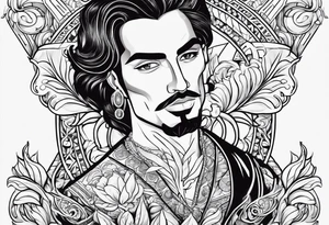 The name esteban with a bean tattoo idea