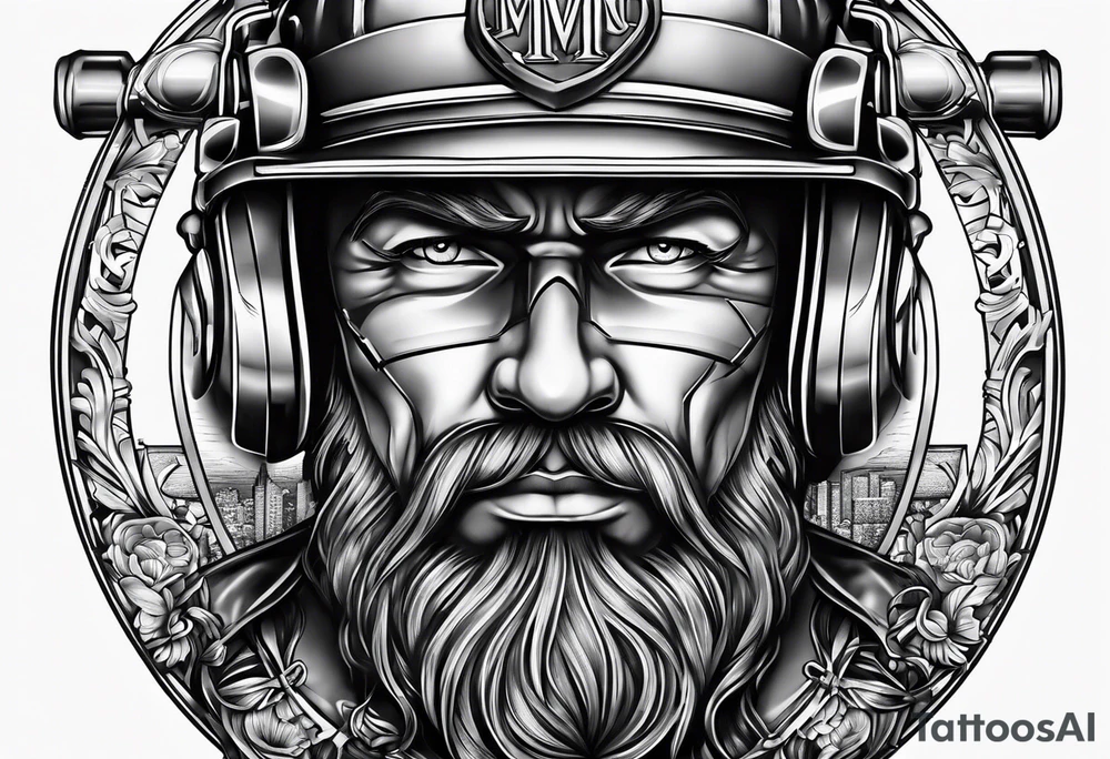 Ironworker tattoo idea