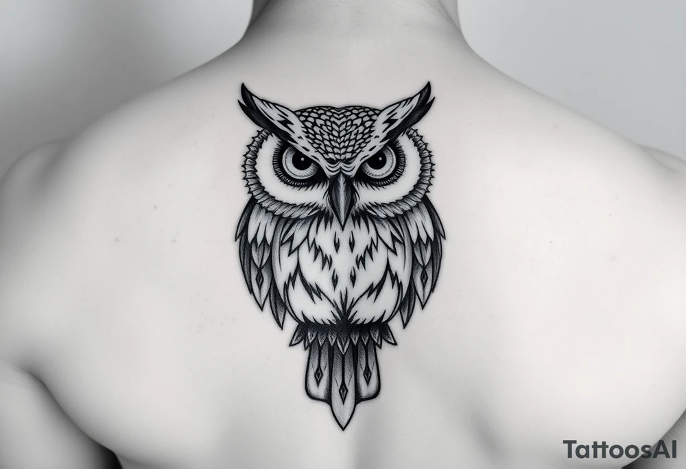 ovo drake owl with time stamp 5:55 tattoo idea