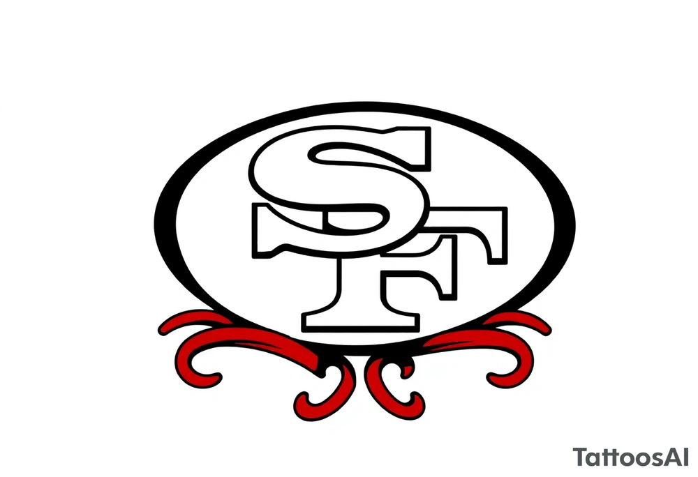 49ers logo tattoo idea