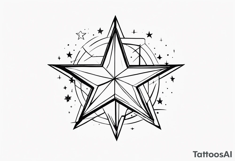 Stars tattoo idea