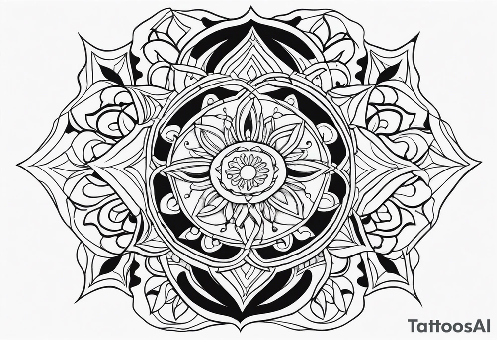 spiritual tattoo idea