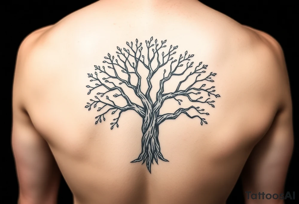 Tree of life tattoo idea