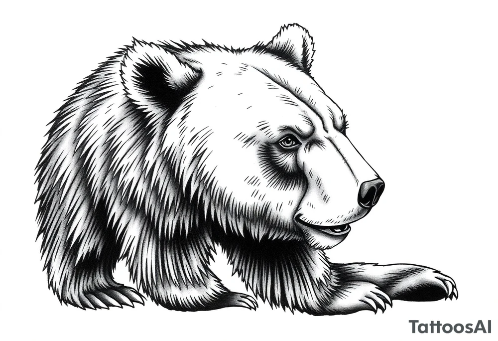 Bear, Portland Oregon tattoo idea