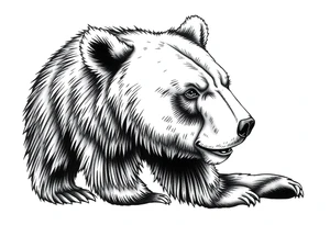 Bear, Portland Oregon tattoo idea