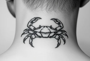Sign of a caner a crab tattoo idea
