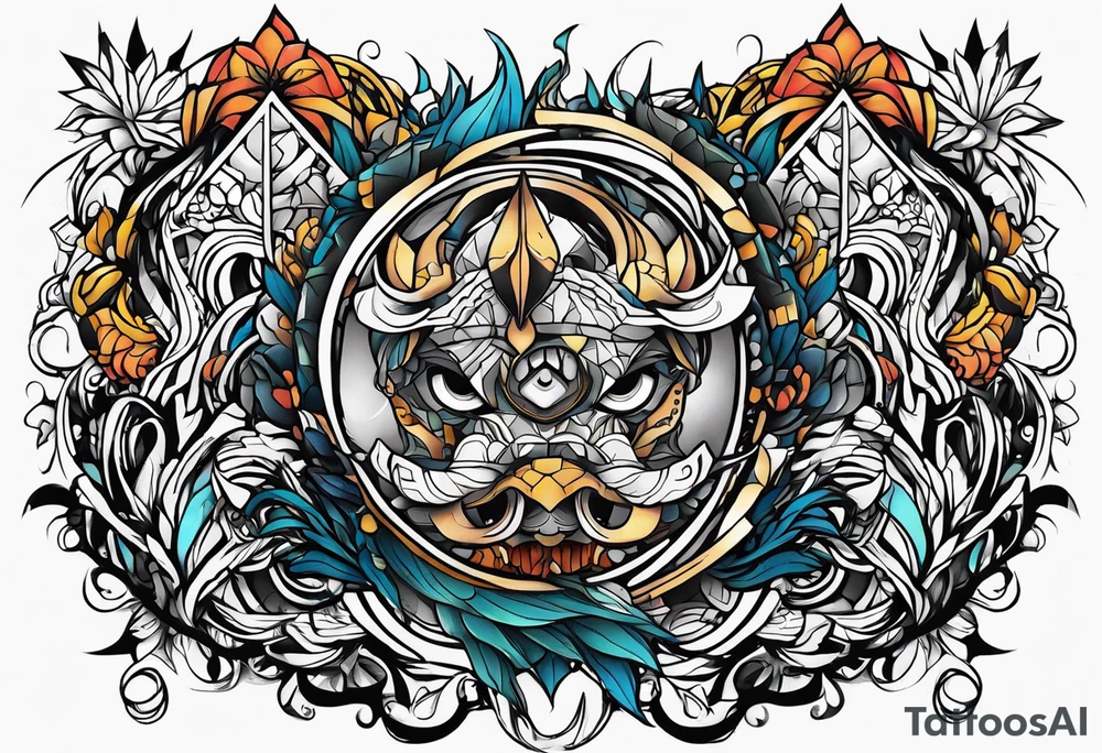 FEAR
FORGER EVERYTRHING AND RUN
FACE EVERYTHING AND RISE tattoo idea