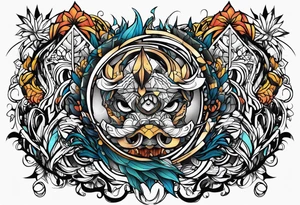 FEAR
FORGER EVERYTRHING AND RUN
FACE EVERYTHING AND RISE tattoo idea