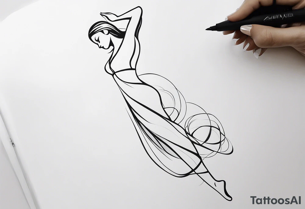 dance tattoo idea