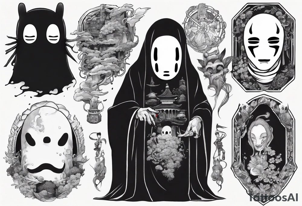 No face tattoo idea