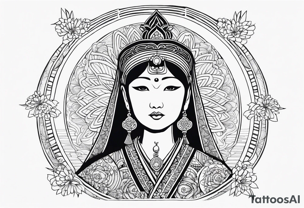 Nossa senhora aparecida tattoo idea