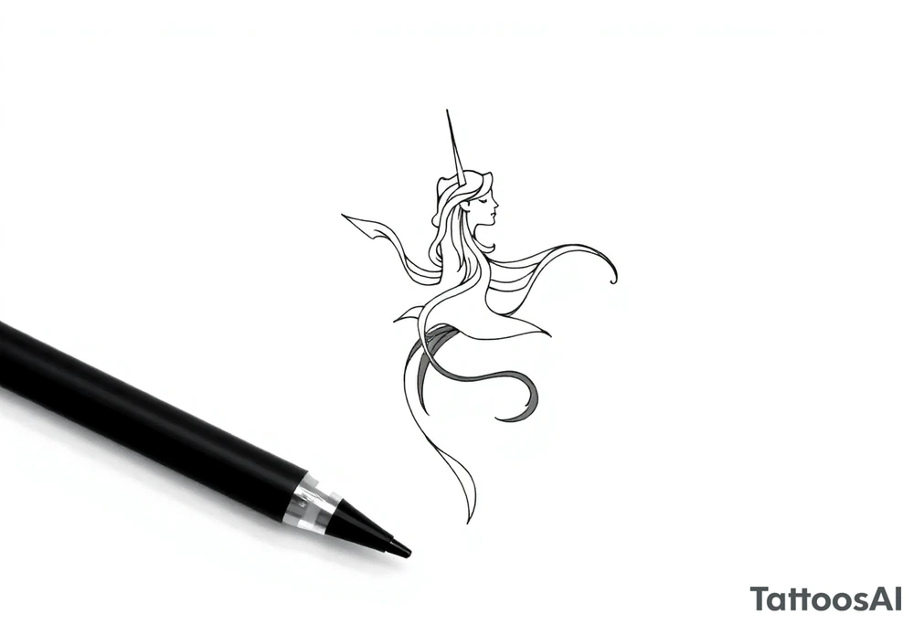 Aquarius tattoo idea