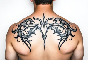 Aquarius tribal tattoo idea