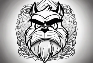 The looney tunes character taz tattoo idea