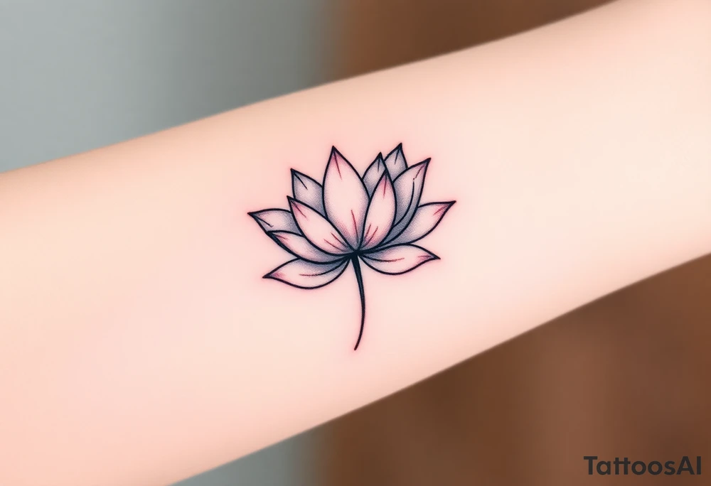 Lotus tattoo idea