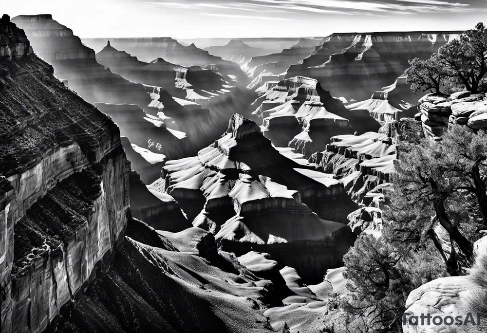Grand Canyon tattoo idea