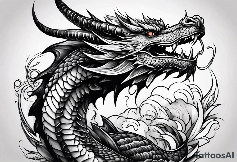 forearm dragon tattoo tattoo idea
