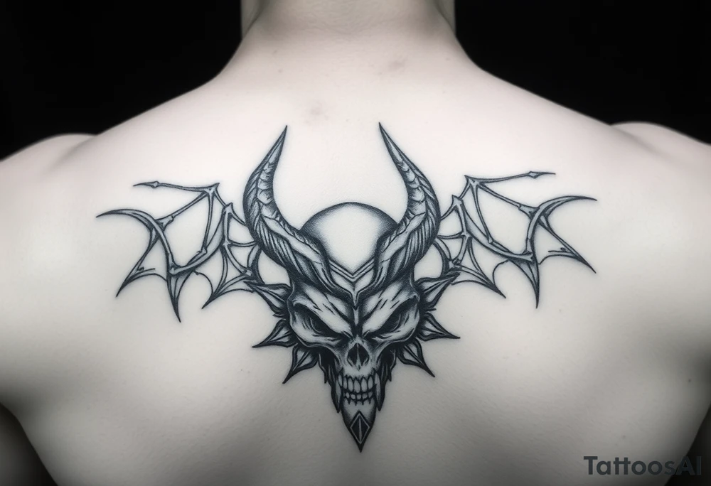 Evil style tattoo tattoo idea