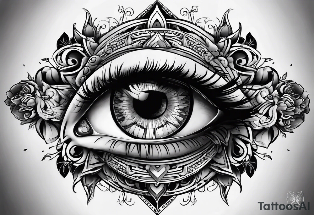 Third eye tattoo idea