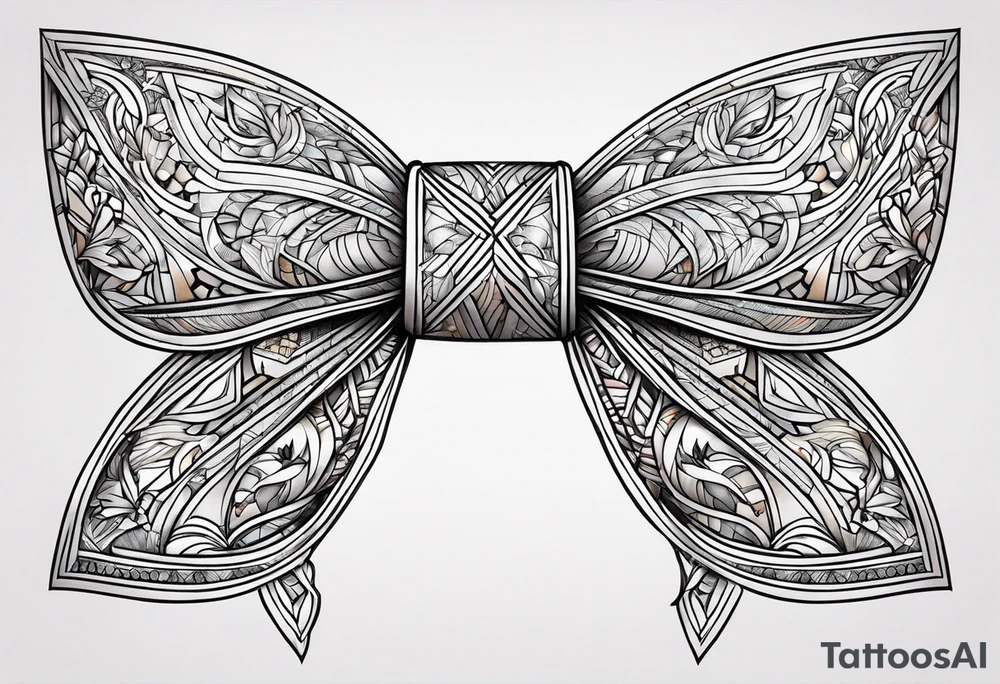 Gaandeevam bow tattoo idea
