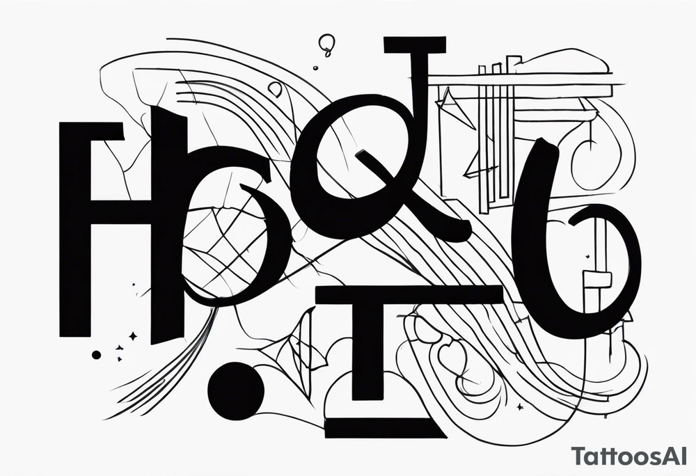 Tripping on words tattoo idea