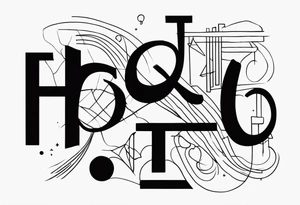 Tripping on words tattoo idea