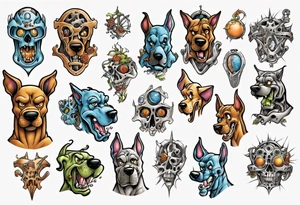 scooby doo tattoo idea