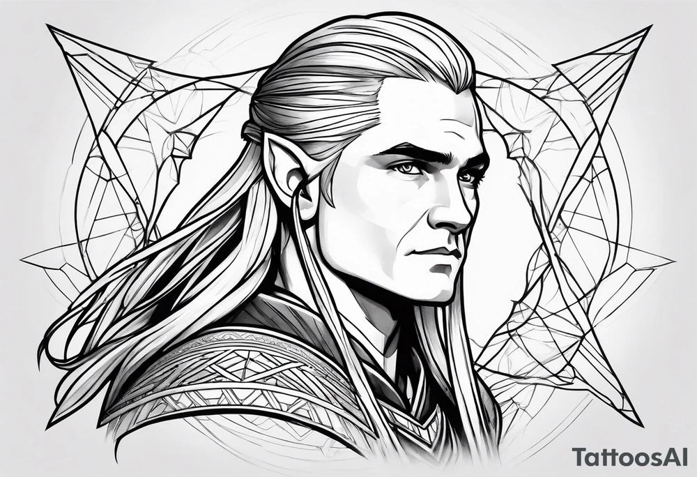 Legolas tattoo idea
