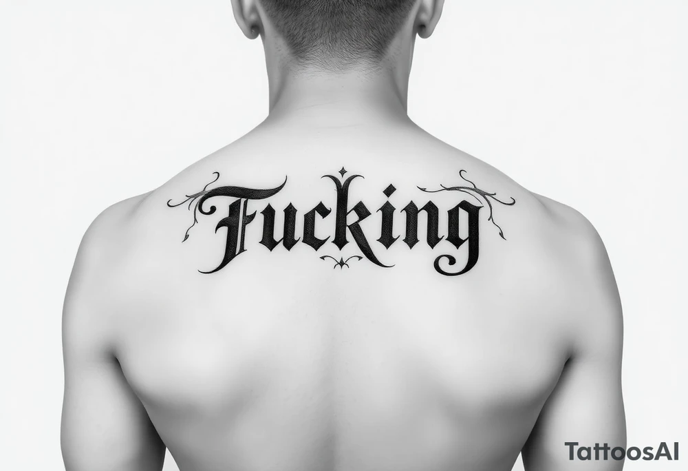 Fucking tattoo idea