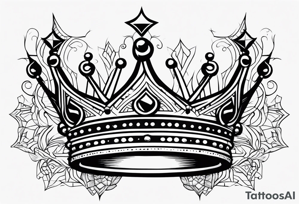 Crown tattoo idea