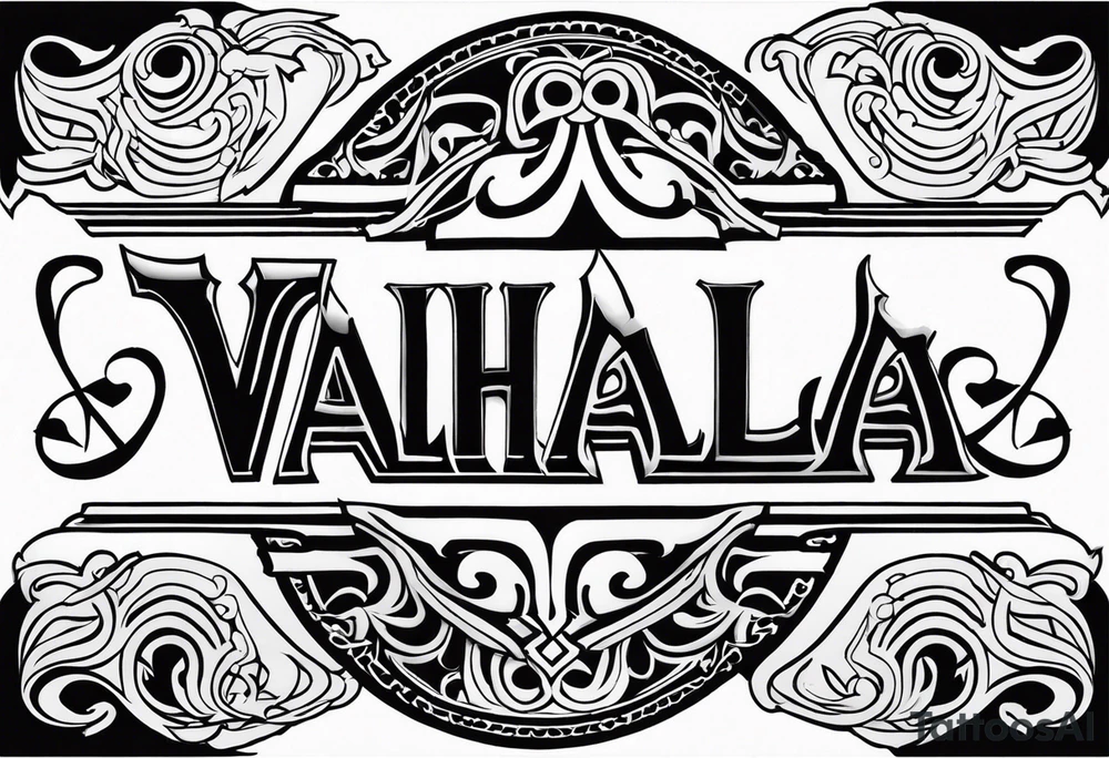 Valhalla tattoo idea