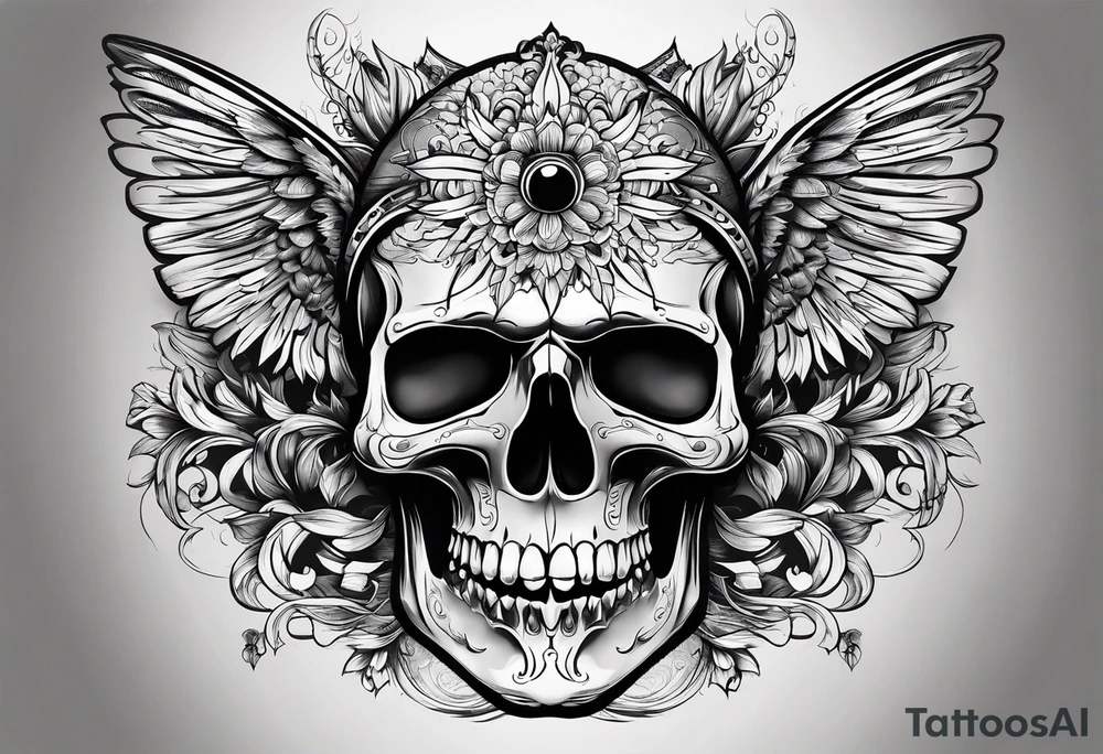 Skull tatoo tattoo idea