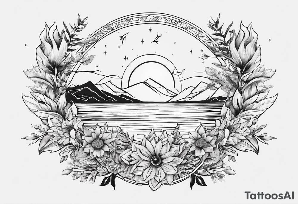 elegant line 
dainty 
spiritual 
moon 
sun 
arrow
spine
narrow
leaves
spring
phoenix
linework tattoo idea