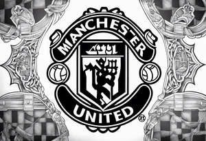 manchester united tattoo idea