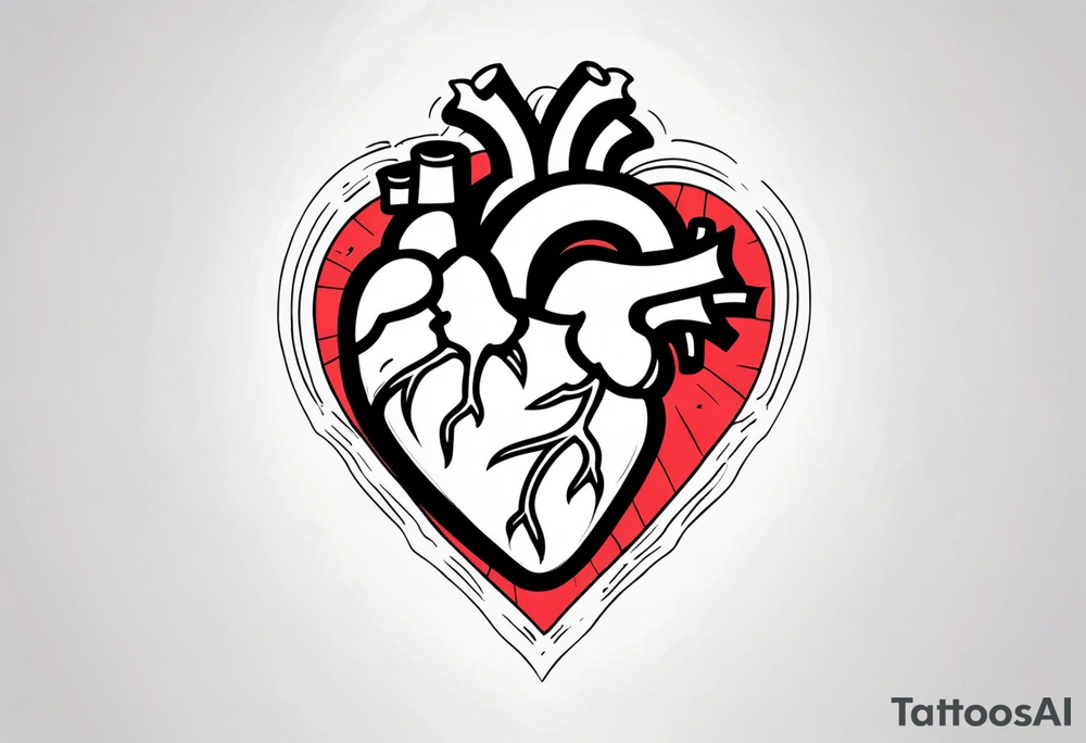 heart tattoo idea