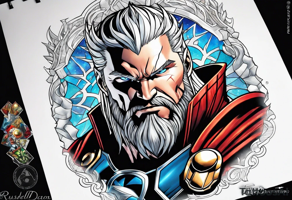 The Mighty Thor from current Marvel comics tattoo idea
